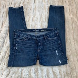 7 for all mankind Josephina skinny boyfriend jean